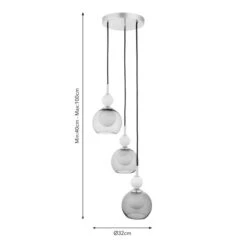 Totem 3 Light Adjustable Cluster Ceiling Light 18 Totem 3 Light Adjustable Cluster Ceiling Light -Lighting Sale Store 30921779 alt08