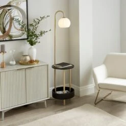 Georgi Shelved Floor Lamp -Lighting Sale Store 30922895