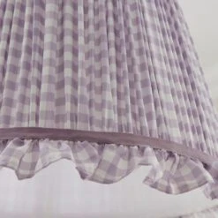 Carys Frilled Gingham Lamp Shade -Lighting Sale Store 30923637 alt02