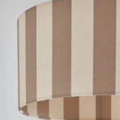 Beatrice Stripe Shallow Drum Lamp Shade -Lighting Sale Store 30923656 alt02