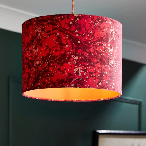 Marble Drum Lamp Shade 19 Marble Drum Lamp Shade - Image 19