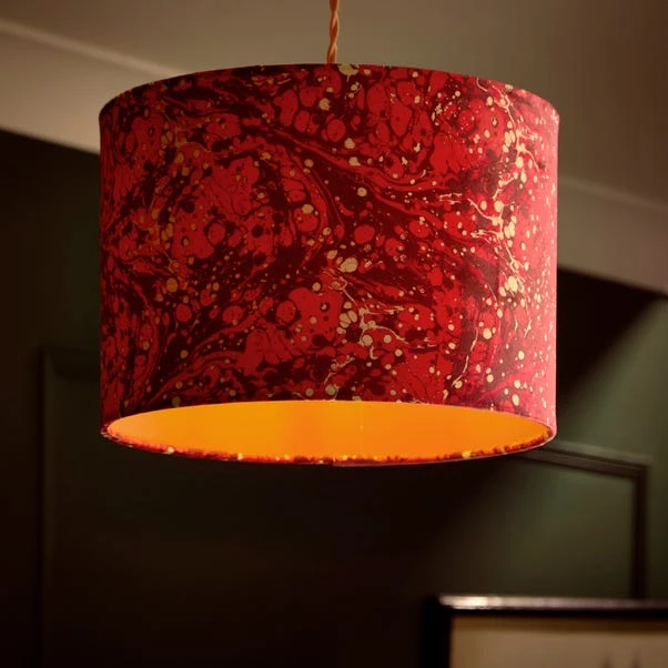 Marble Drum Lamp Shade 20 Marble Drum Lamp Shade - Image 20