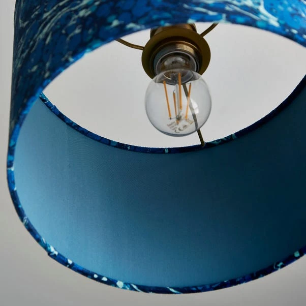 Marble Drum Lamp Shade 11 Marble Drum Lamp Shade - Image 11