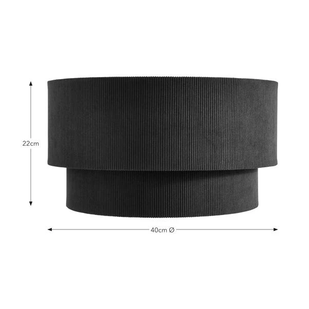 Peyton Cord Two Tier Lamp Shade 14 Peyton Cord Two Tier Lamp Shade - Image 14