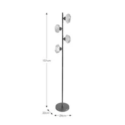 Lava Industrial 4 Light Floor Lamp -Lighting Sale Store 30923783 alt08