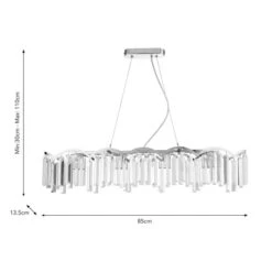 Avila 4 Light Adjustable Diner Ceiling Light -Lighting Sale Store 30924363 alt08