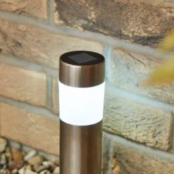 Solar Outdoor Stainless Steel Stake Light -Lighting Sale Store 30925213 alt02