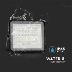 V-TAC 40W LED Solar Floodlight Outdoor Wall Light -Lighting Sale Store 30957269 alt04