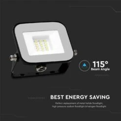 V-TAC 10W LED Floodlight Outdoor Wall Light -Lighting Sale Store 30957281 alt03