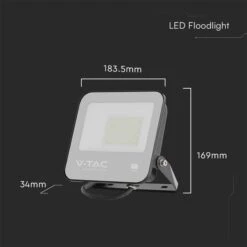 V-TAC 50W LED Floodlight Outdoor Wall Light -Lighting Sale Store 30957290 alt06