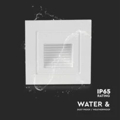 Set Of 4 V-TAC 3W LED Square Step Lights -Lighting Sale Store 30965941 alt05