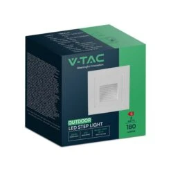 Set Of 4 V-TAC 3W LED Square Step Lights -Lighting Sale Store 30965941 alt07