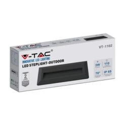 Set Of 4 V-TAC 3W Indoor Outdoor Rectangular Step Lights -Lighting Sale Store 30965946 alt04