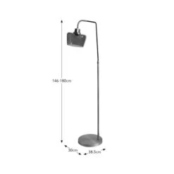 Auburn Industrial Adjustable Floor Lamp -Lighting Sale Store 30968343 alt08