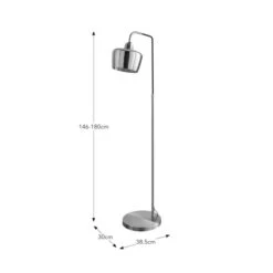 Auburn Industrial Adjustable Floor Lamp -Lighting Sale Store 30968362 alt08