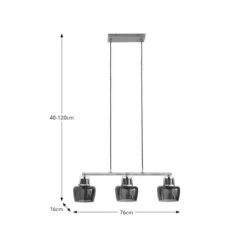 Auburn Modern 3 Light Adjustable Diner Ceiling Light -Lighting Sale Store 30968367 alt08