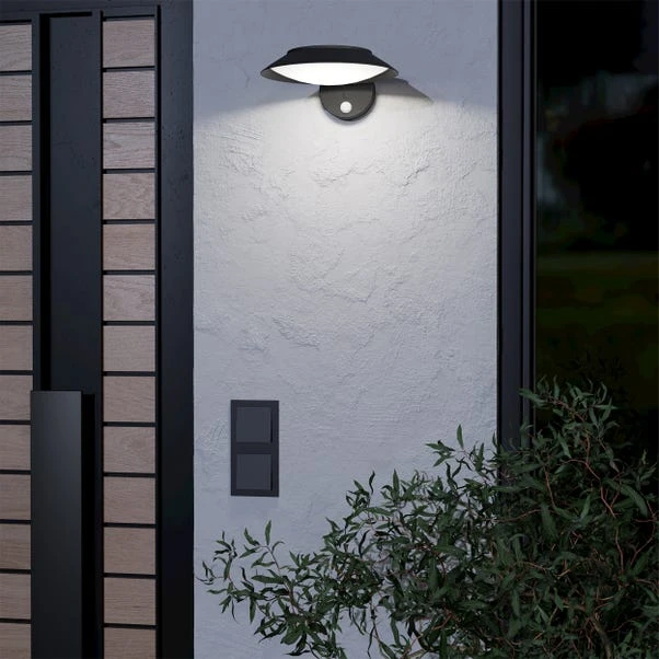 EGLO Cerrisi LED Indoor Outdoor Solar Wall Light 1 EGLO Cerrisi LED Indoor Outdoor Solar Wall Light