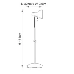 Vogue Aldo Industrial Adjustable Floor Lamp -Lighting Sale Store 30990065 alt08